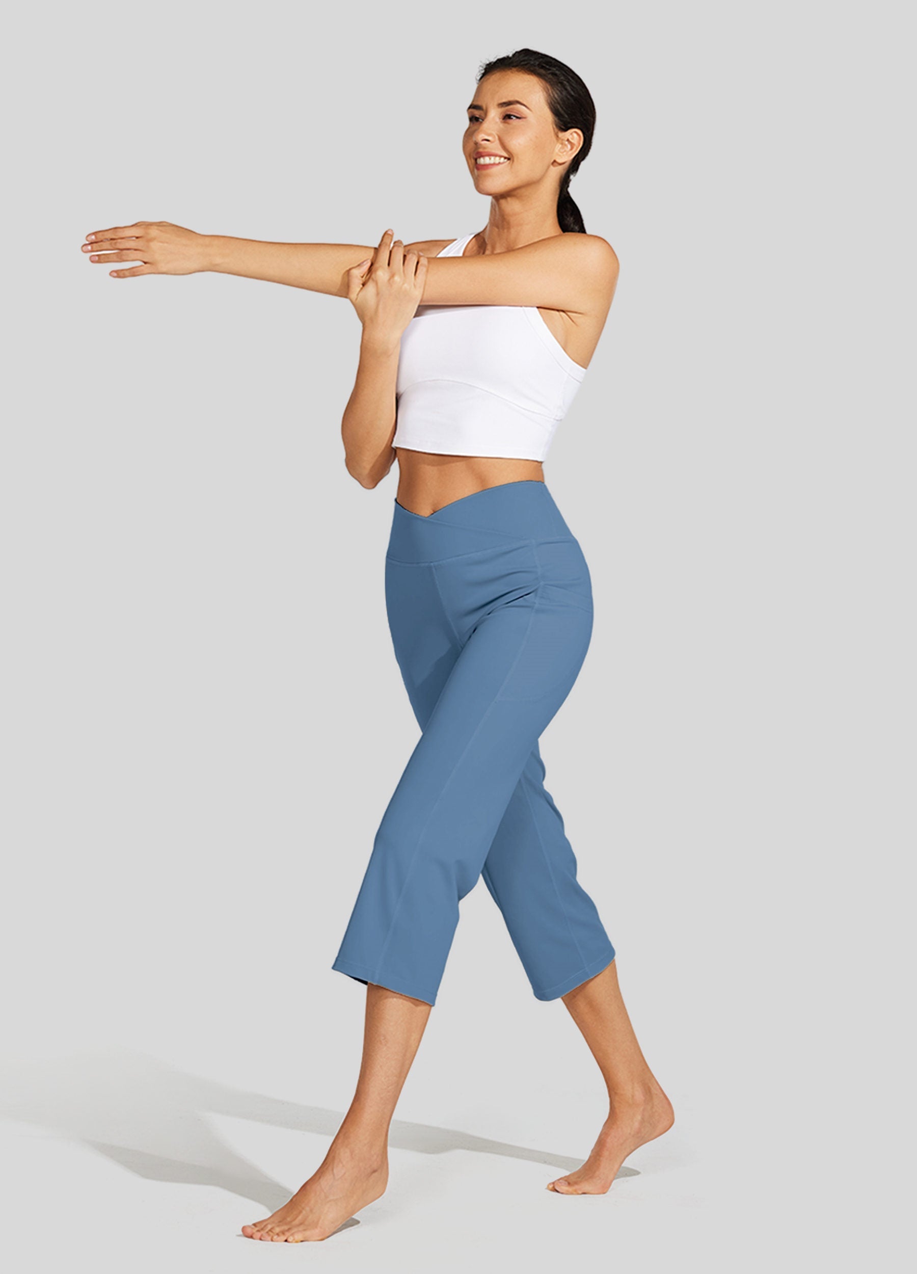 Women's Crossover Yoga Capris
