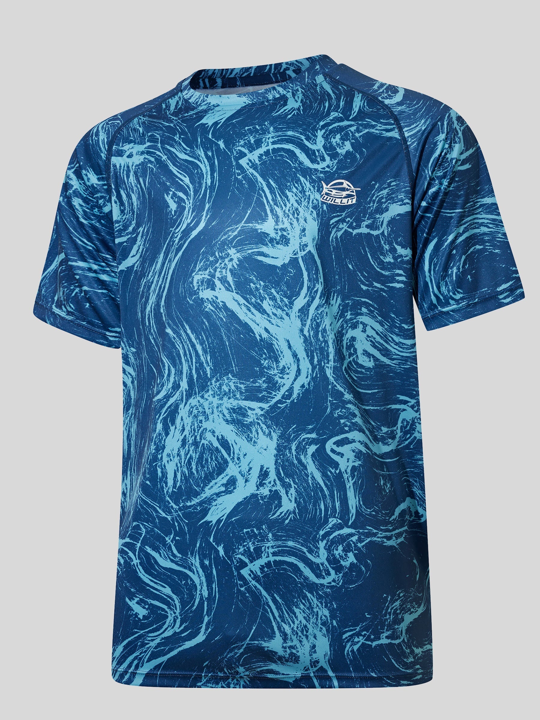 Men's Sun Protection Crew Neck T-Shirt