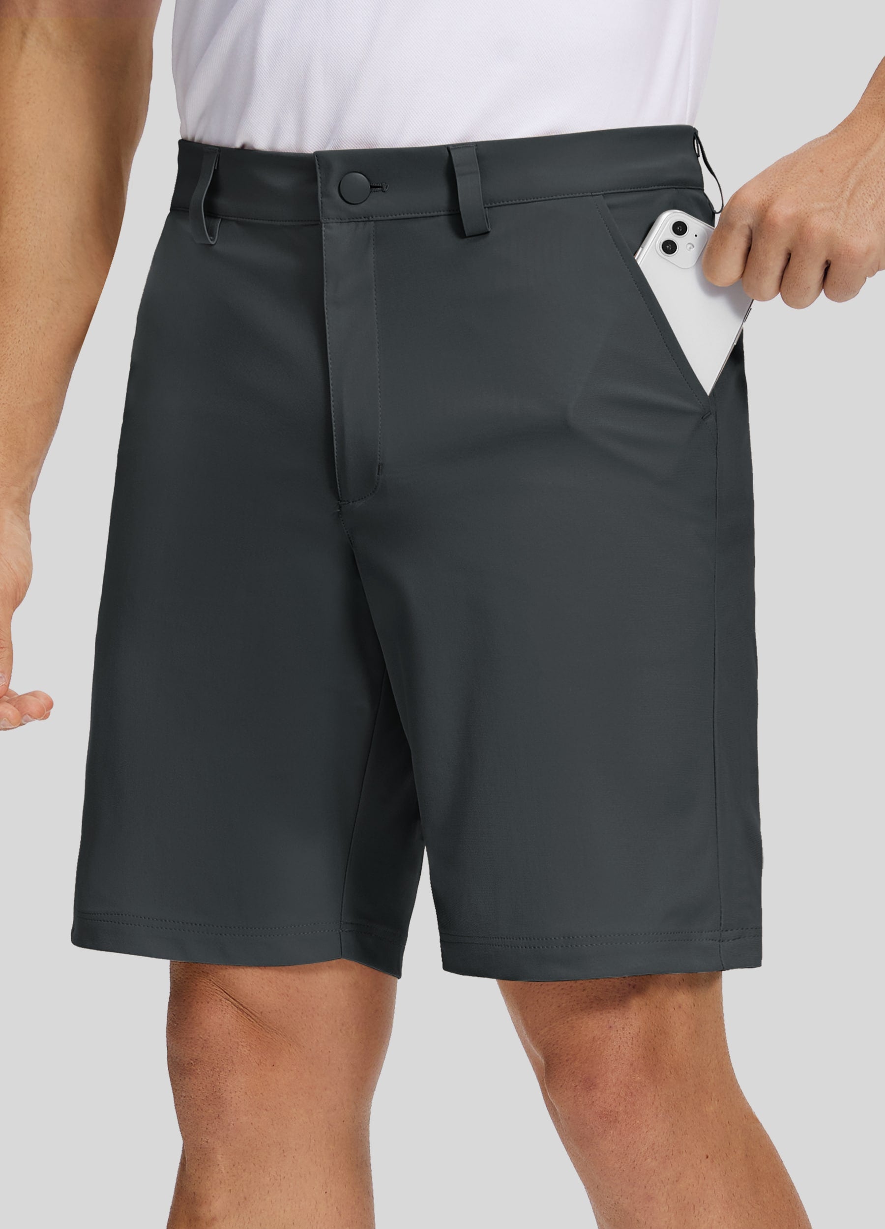 Men's Casual Golf Shorts 9 Inch