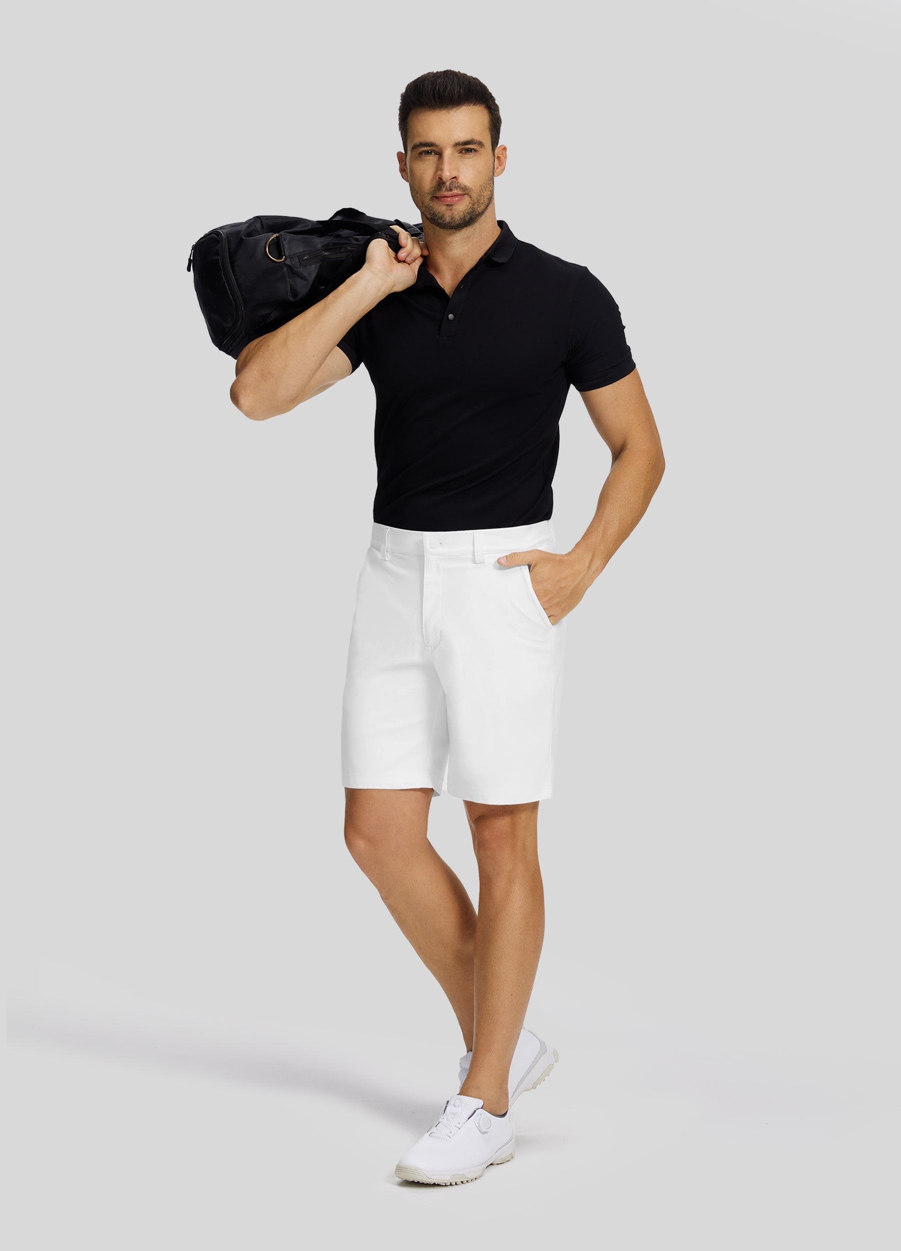 Men's Casual Golf Shorts 9 Inch