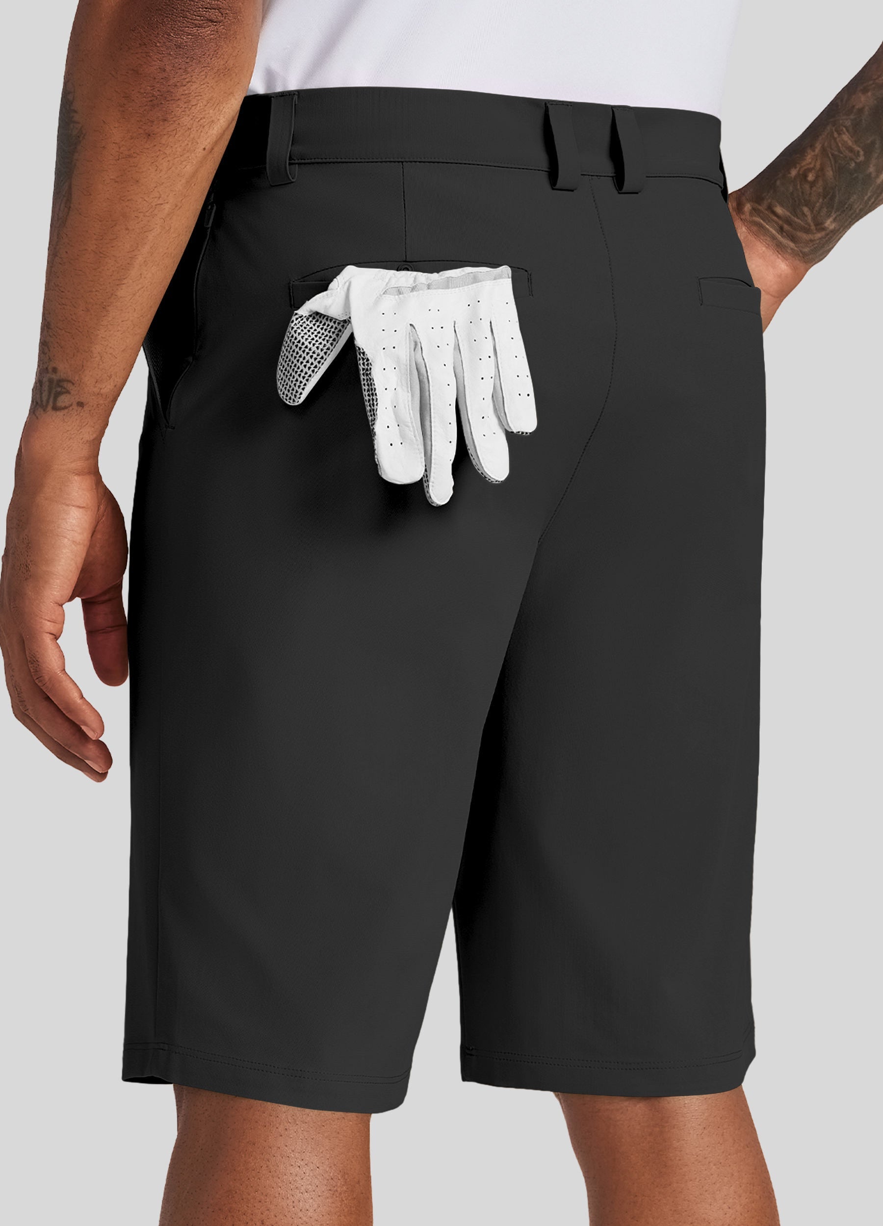 Men's Casual Golf Shorts 11 Inch for Tall