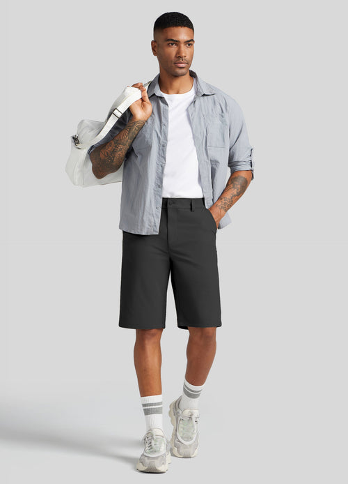 Men's Casual Golf Shorts 11 Inch for Tall