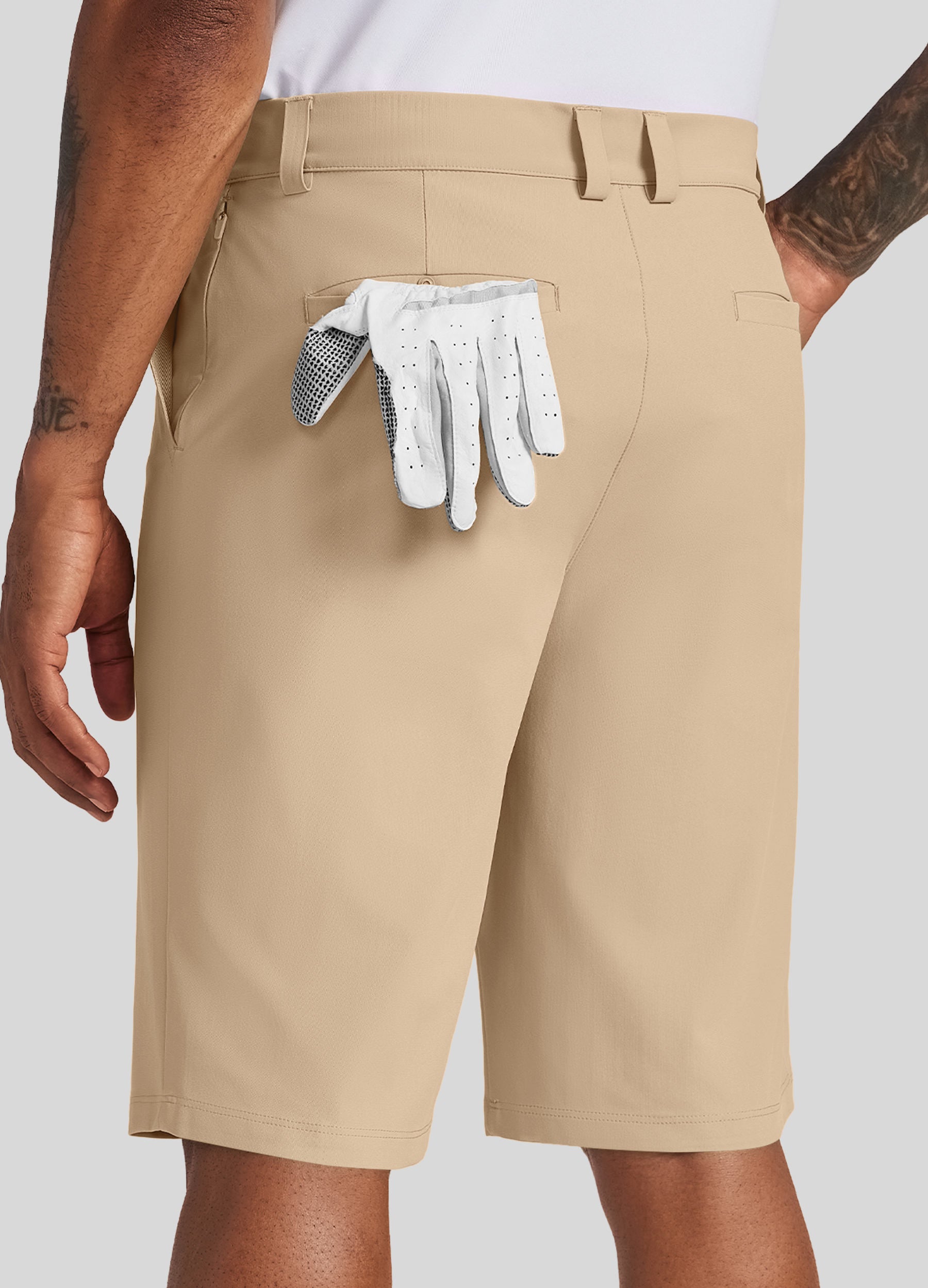 Men's Casual Golf Shorts 11 Inch for Tall
